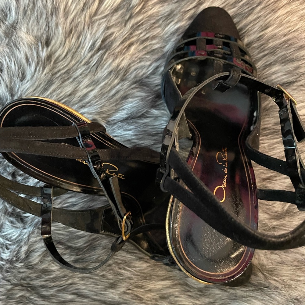 Vintage Oscar De La Renta heels size 38